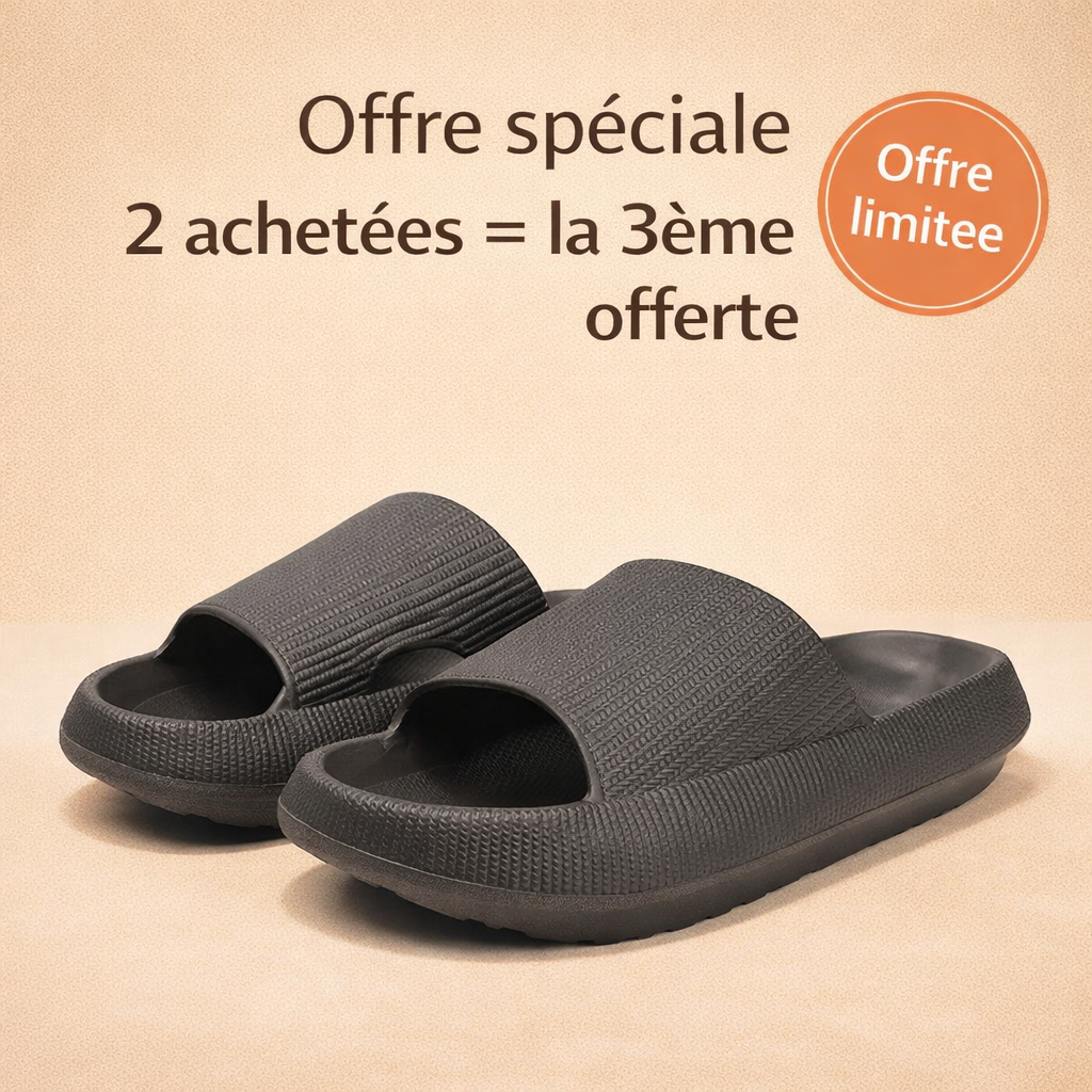 Zorako™ Claquettes Cloud Confort – Ultra-Légères & Antidérapantes