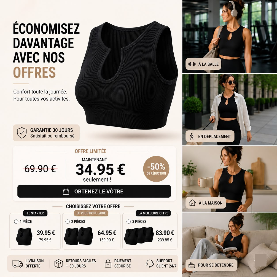 Zorako™ Brassière Sculptante sans coutures