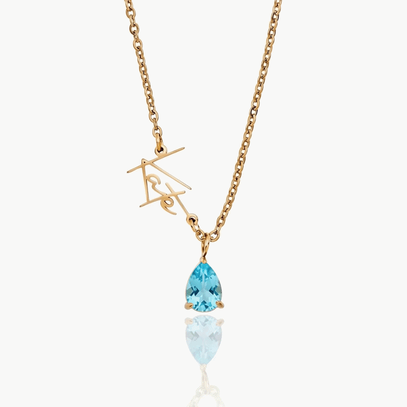 Collier Prénom & Pierre ZORAKO™