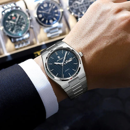 POEDAGAR Luxury Men's Quartz Watch